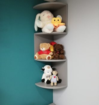 Gyerekszoba megvalósítva Nagykőrös - a sarokba kerültek a cuki plüssök