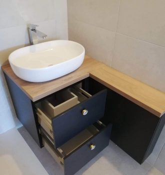 Modern fürdőszoba bútor - Budapest