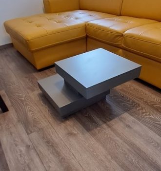 Design kihajtható dohányzóasztal - Nagytarcsa